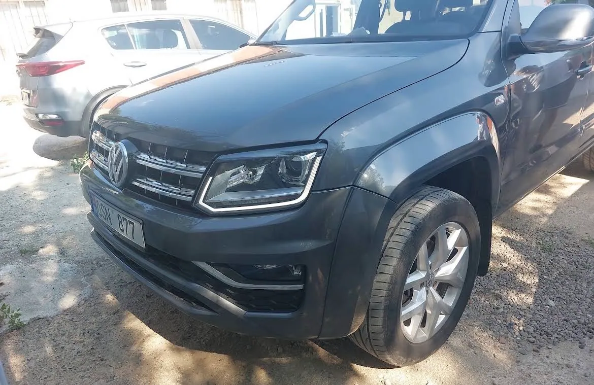 VW Amarok 2018 3.0 TDI la întreținerea cutiei automate și DPF