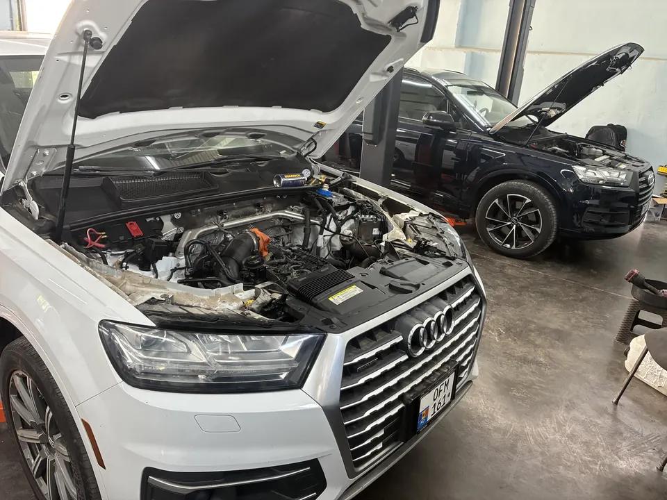 Audi în service-ul BRAVO MOTORS din Chișinău · foto 2