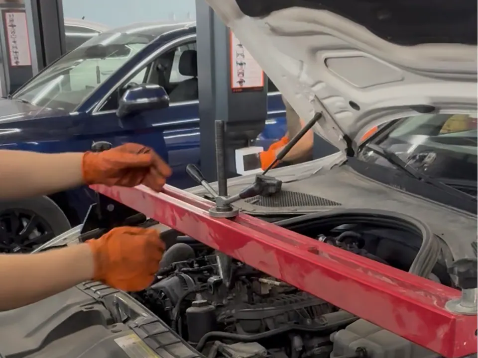 Audi în service-ul BRAVO MOTORS din Chișinău · foto 6